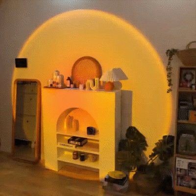 12 Colors Sunset Projector for Y2K Grunge Aesthetic & Indie Fashion Home Decor