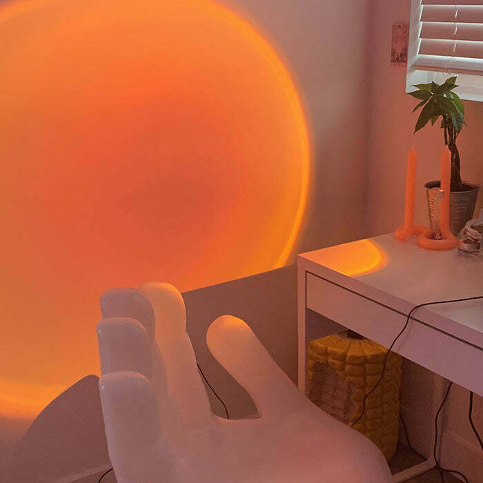 12 Colors Sunset Projector for Y2K Grunge Aesthetic & Indie Fashion Home Decor