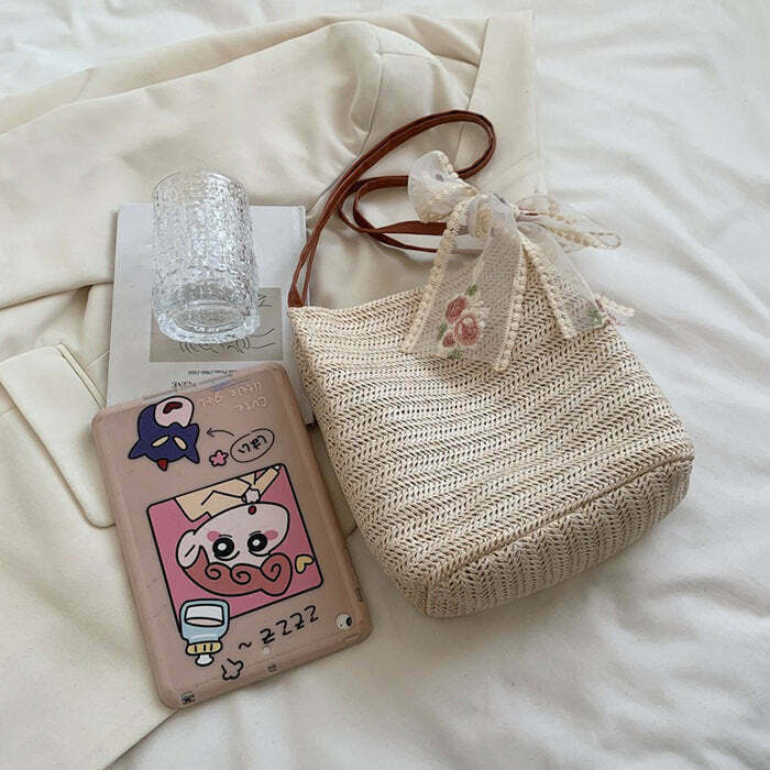 Cottagecore Straw Bag: Embrace Y2K Fashion with Trendy Styles for Every Occasion
