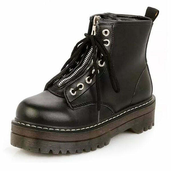 Trendy Hanover Ankle Boots for Y2K Urban Fashion - Cow Print & Soft Styles Available
